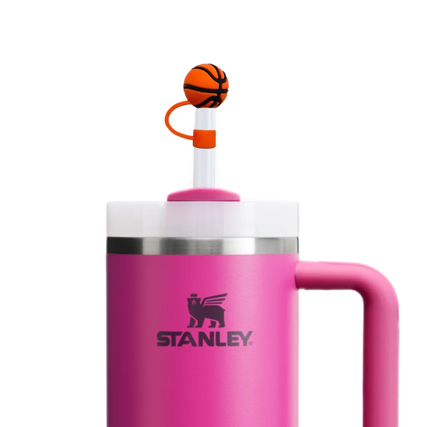 Basketball Straw Topper