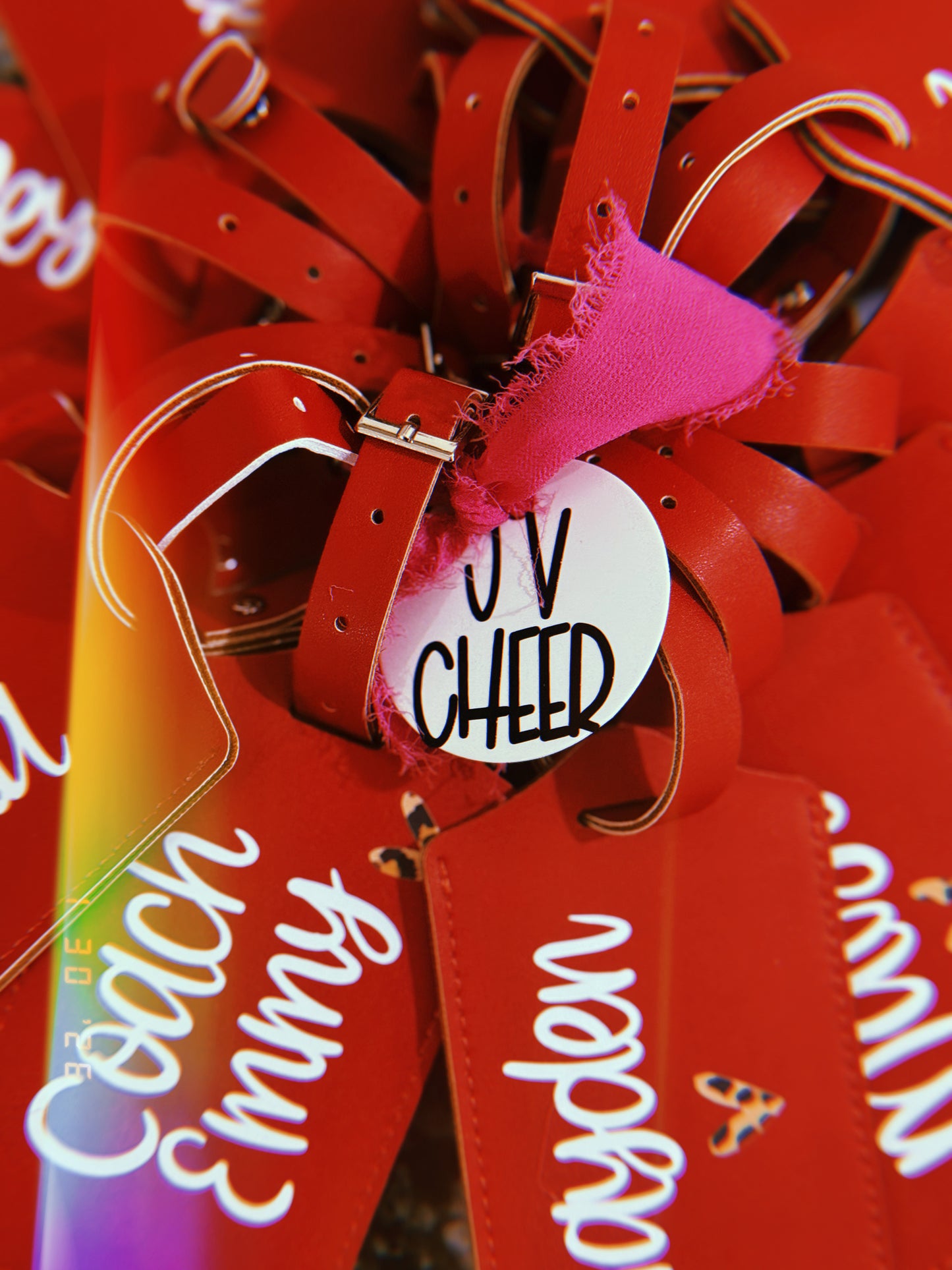 Personalized White Circle Gift Tags