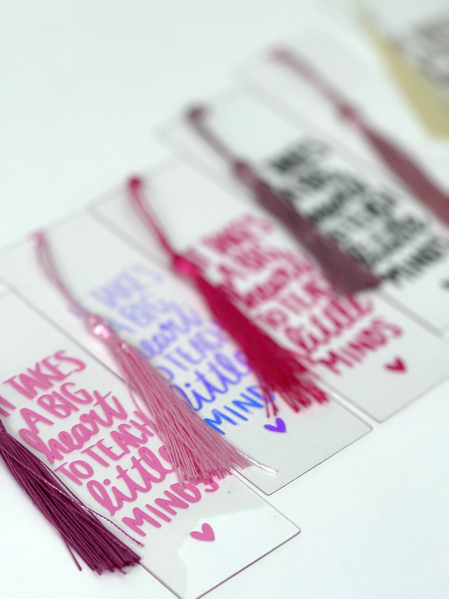 Teacher Acrylic Bookmark